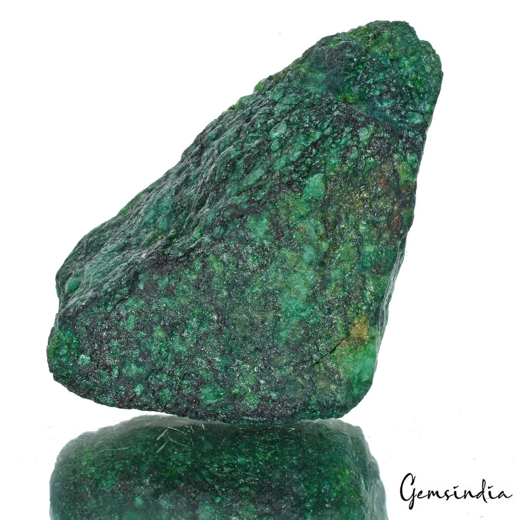 Certified Natural Green Emerald 3500 Ct Earth Mined Uncut Rough Loose Gemstone