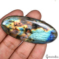 126.00 Ct Natural Multi Shine Labradorite Oval Cut Loose Gemstone For Jewelry