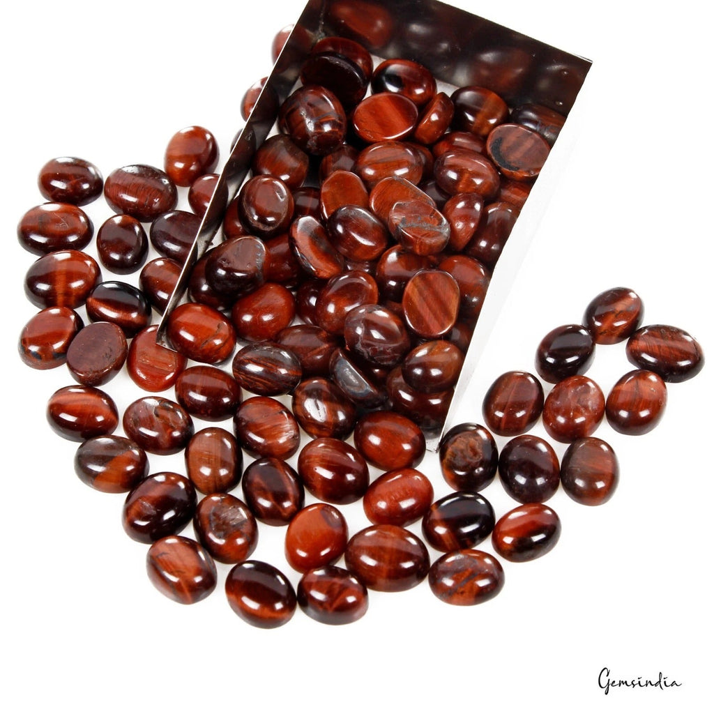 280.00 Ct Natural Untreated Tiger Eye Oval Cab Loose Gemstone For Making Jewelry