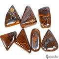 1130 Ct Natural Untreated Brown Iron Tiger Eye Mix Cabochon 36-57mm Gemstones~7P