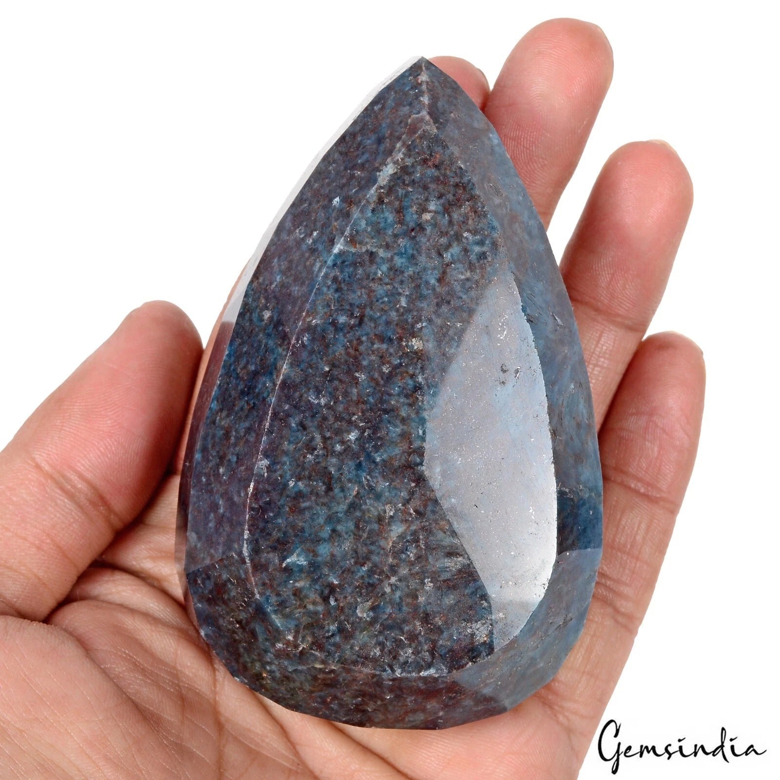 1885 Ct Natural Untreated Ruby Kyanite Pear Cut Faceted Earth Mined Huge Gems