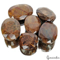 Untreated Brown Sapphire 970 Cts Mix Cut Loose 31mm-43mm Gemstones Lot~ 6 Pcs