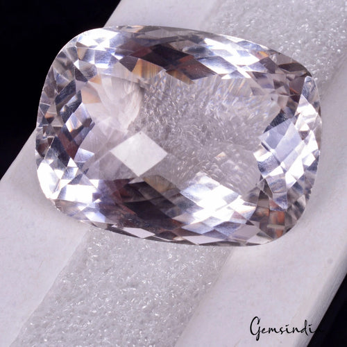 Amethyst Loose Gemstone, Untreated, Lavender — 27x20x14 mm, 55.00 Ct, Brazil