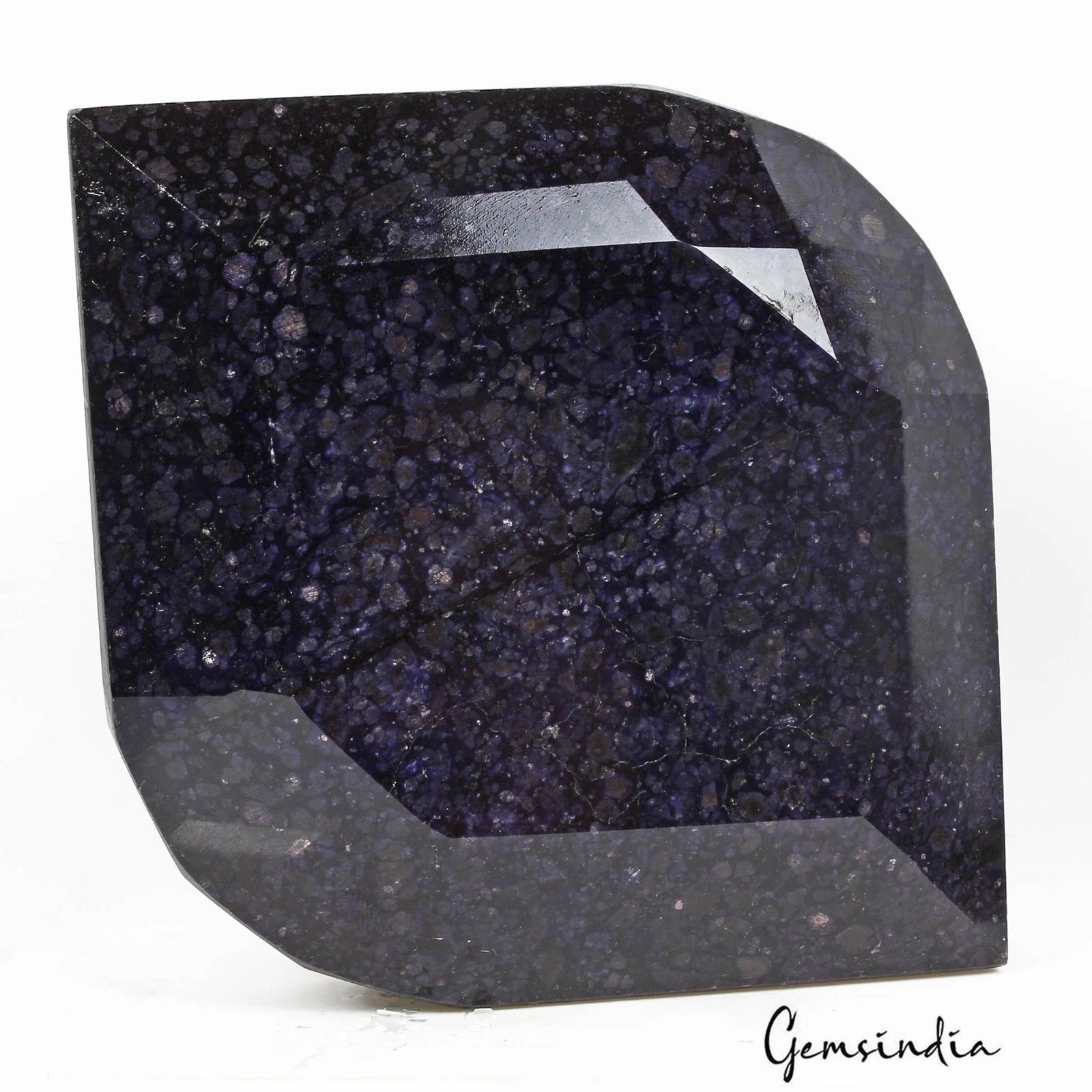 Blue Sapphire Loose Gemstone, Color Enhanced — 117 x 90 x 40mm, 3560 Ct