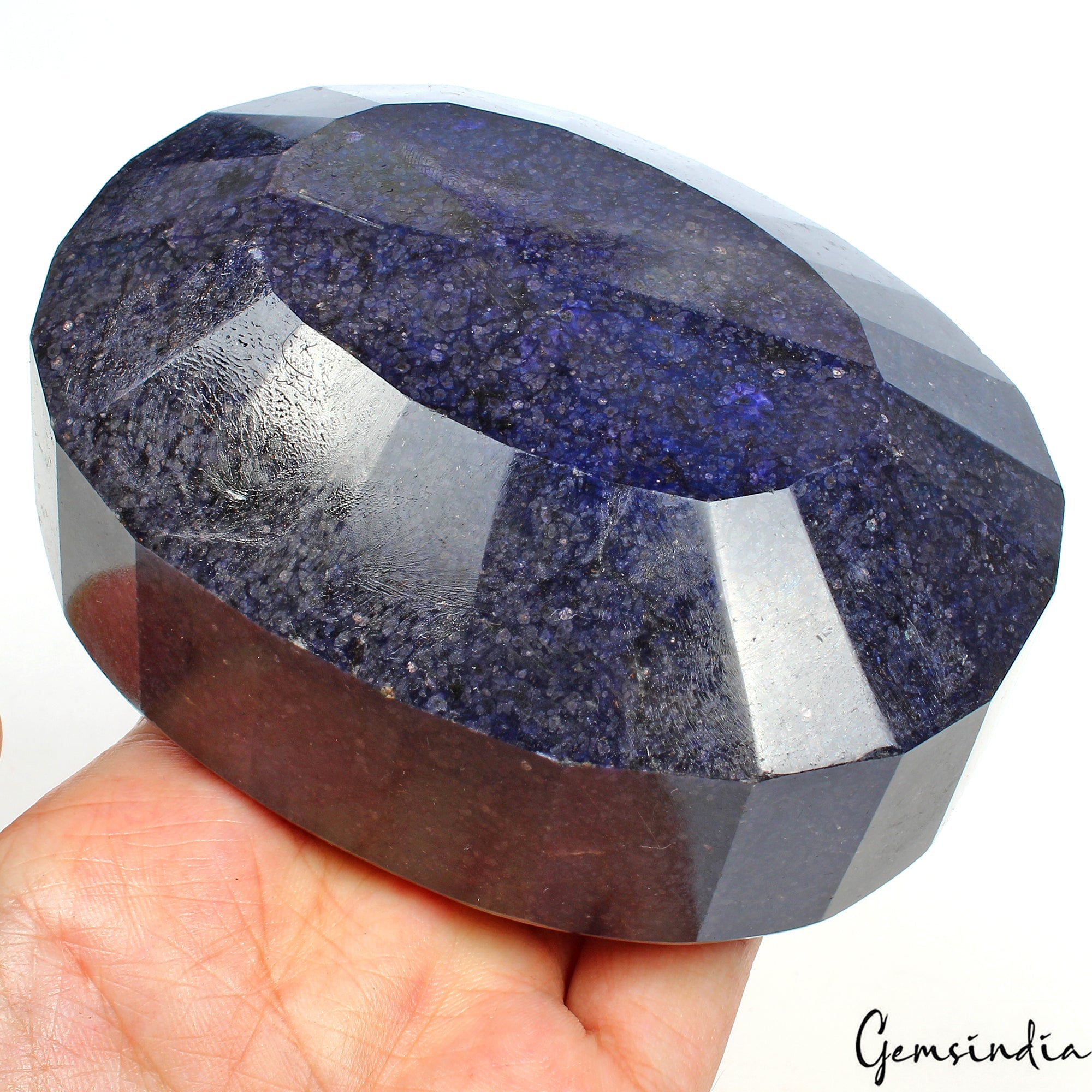 4320 Ct Natural Blue Sapphire Oval Faceted Museum Size Earth Mined Loose Gemston