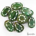 1480 Ct/8 Pcs Natural Brazilian Bottle Green Emerald Mix Cut Loose Huge Gems Lot