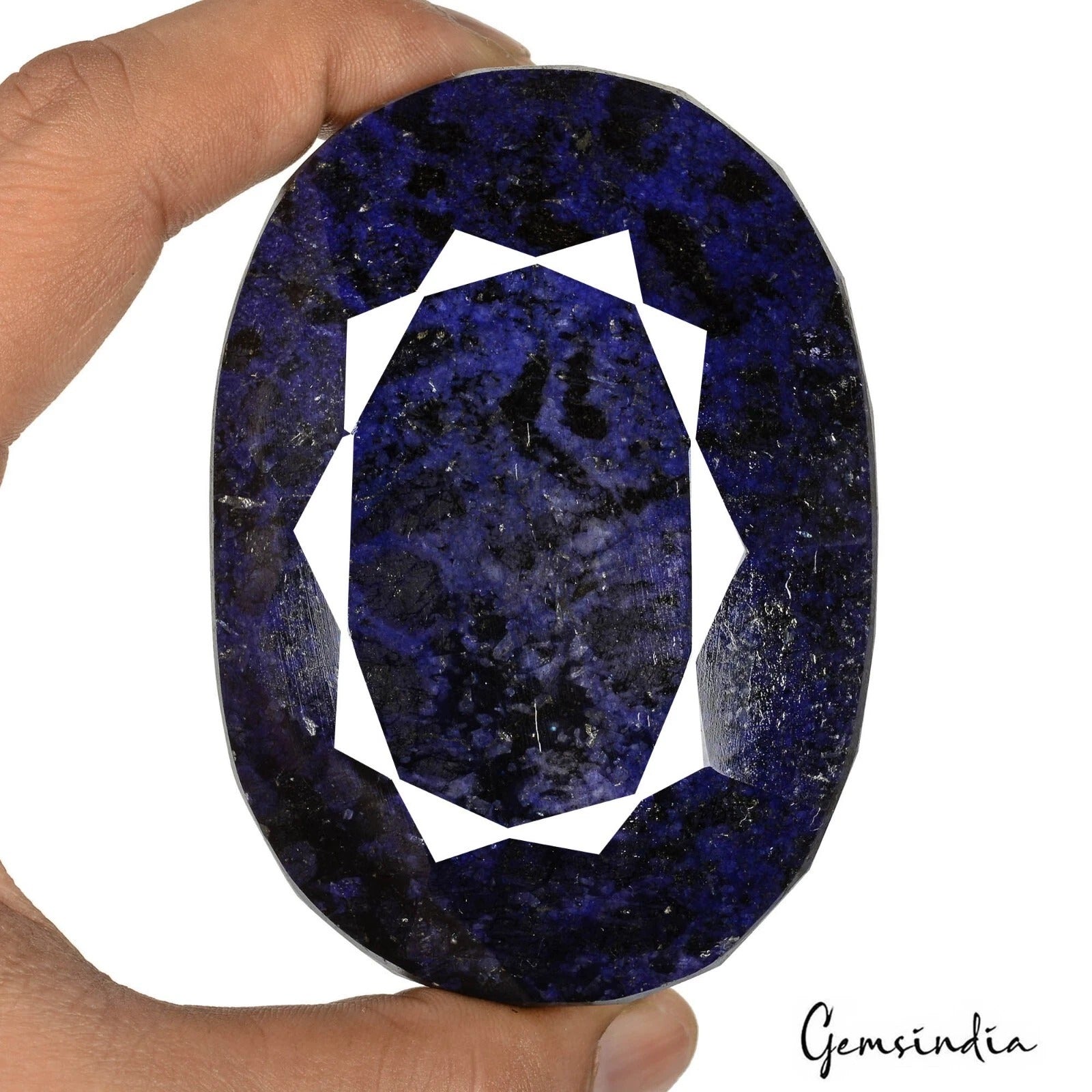 2210 Ct Natural Blue Sapphire Oval Cut Earth Mined Madagascar Certified Gemstone