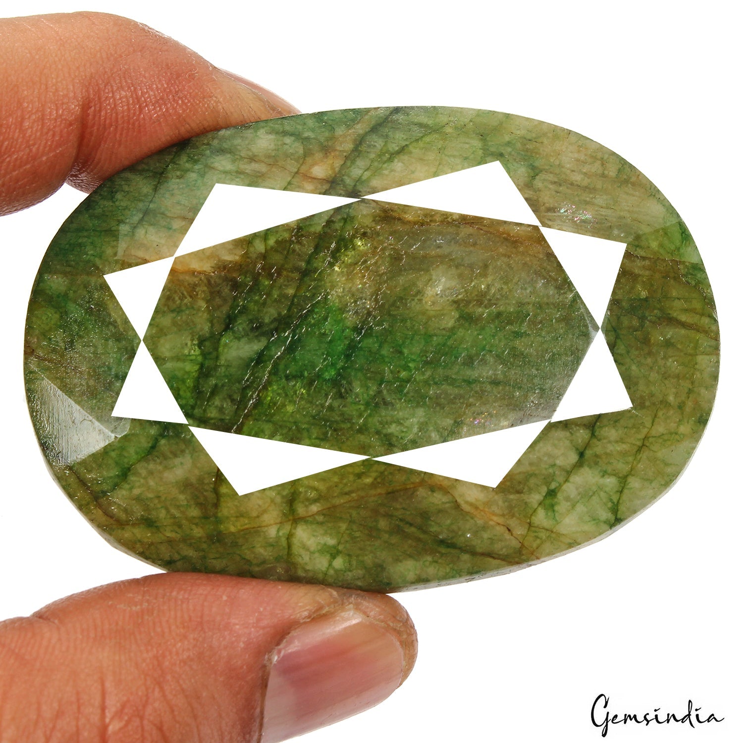 580 Ct Natural Top Green Brazilian Emerald Oval Cut Huge Museum Size Gemstone