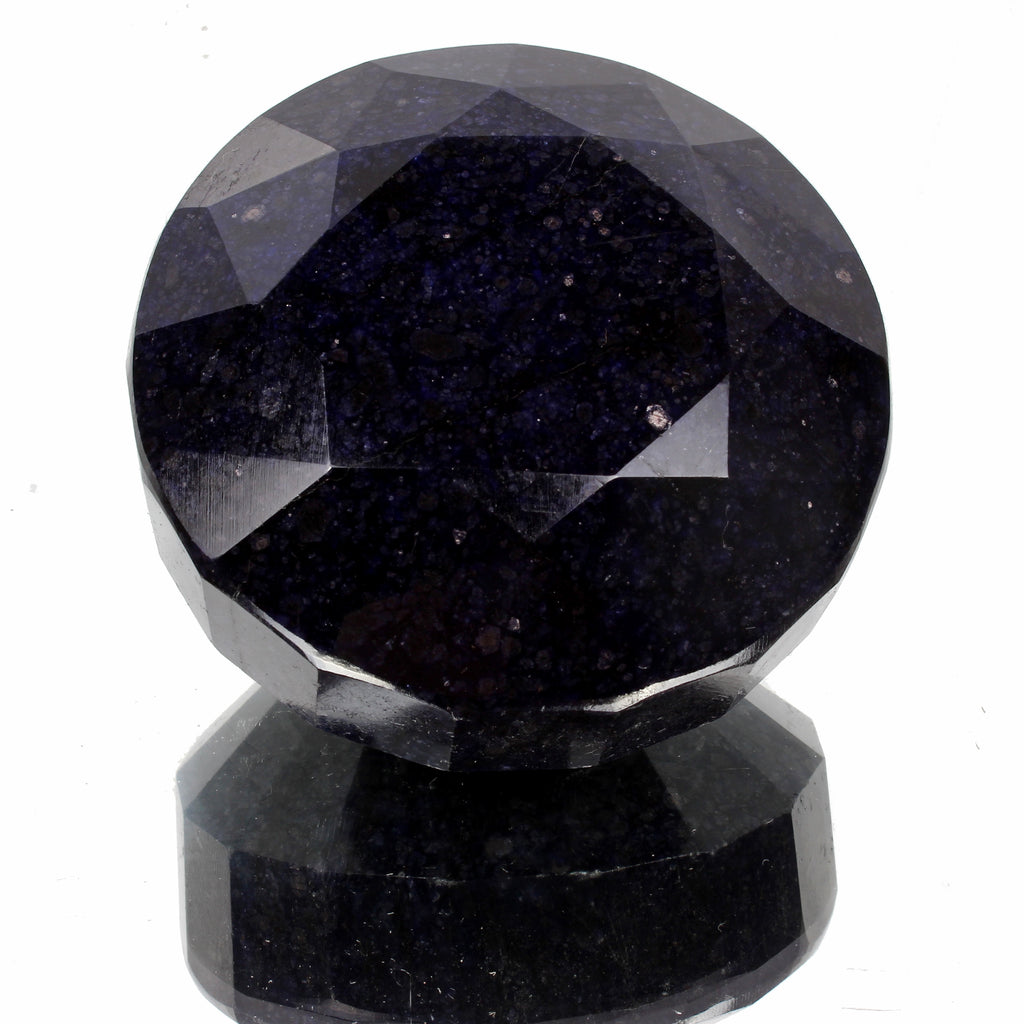 Sapphire Loose Gemstone, Color Enhanced, Blue — 71 x 71 x 41mm, 2080 Ct, Madagascar
