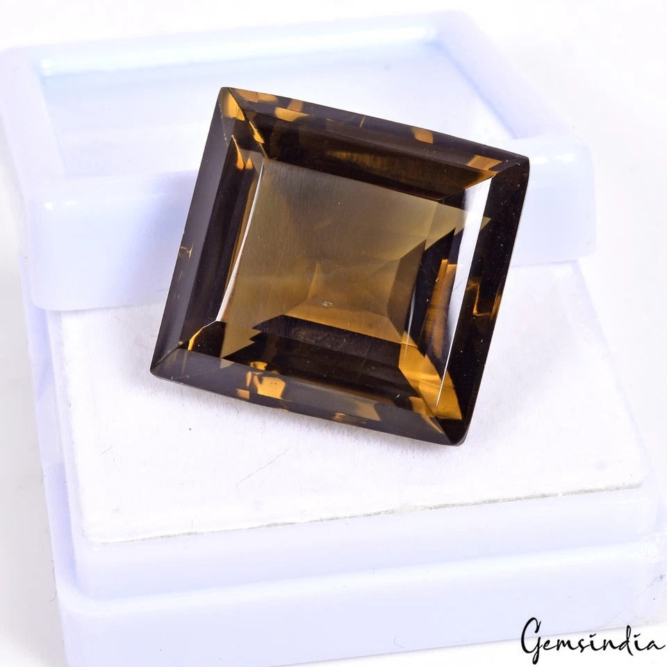 Certified 47.10 Ct Natural Honey Quartz Citrine VVS Loose Pendent Size Gemstone