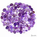 Certified 152.70 Ct/88 Pcs Natural Untreated Purple Amethyst Oval Cab Loose Gems