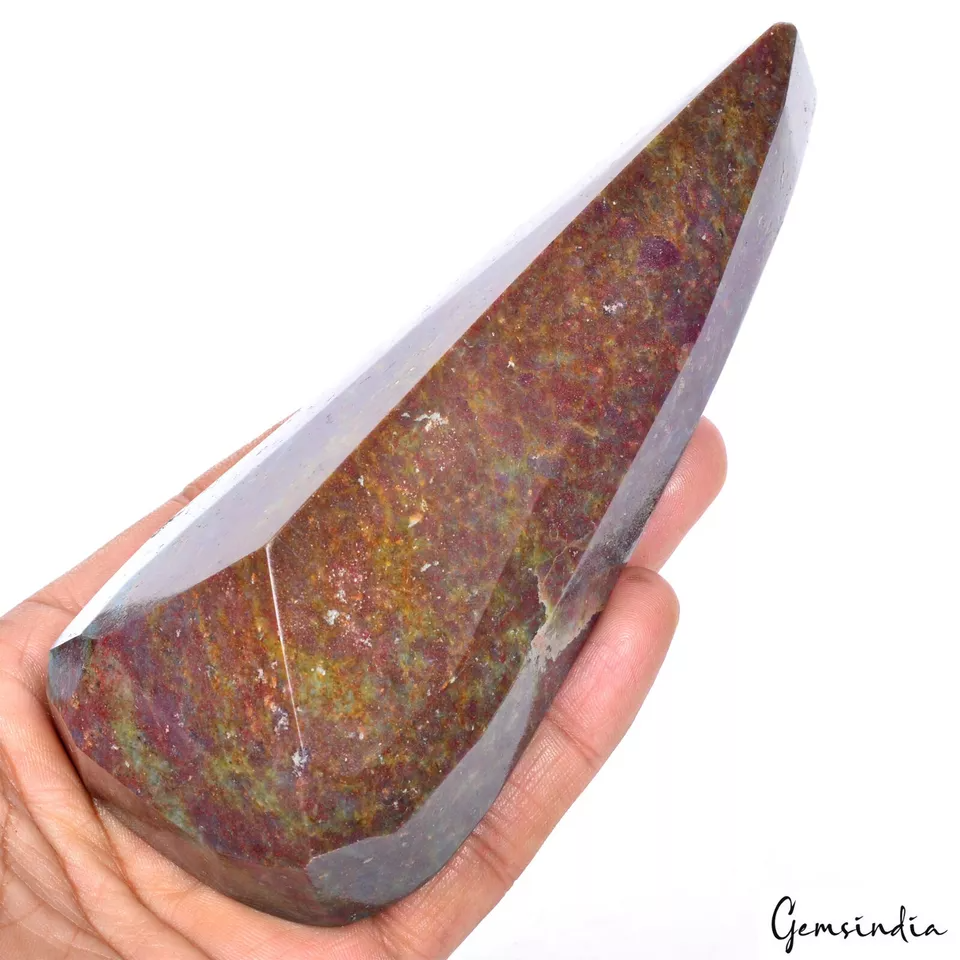 2600 Ct Natural Ruby Kyanite Huge Pear Cut Earth-mined Untreated Museum Size Gem