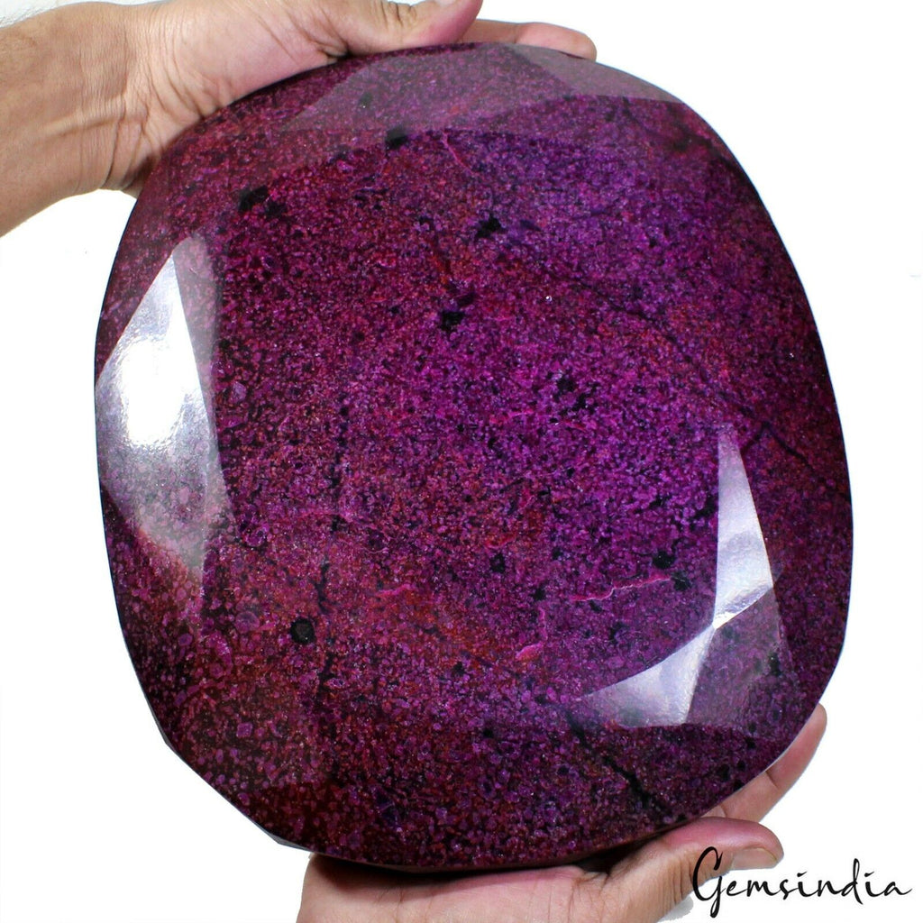 Ruby Loose Gemstone, Red — 10.2 Kg, Madagascar