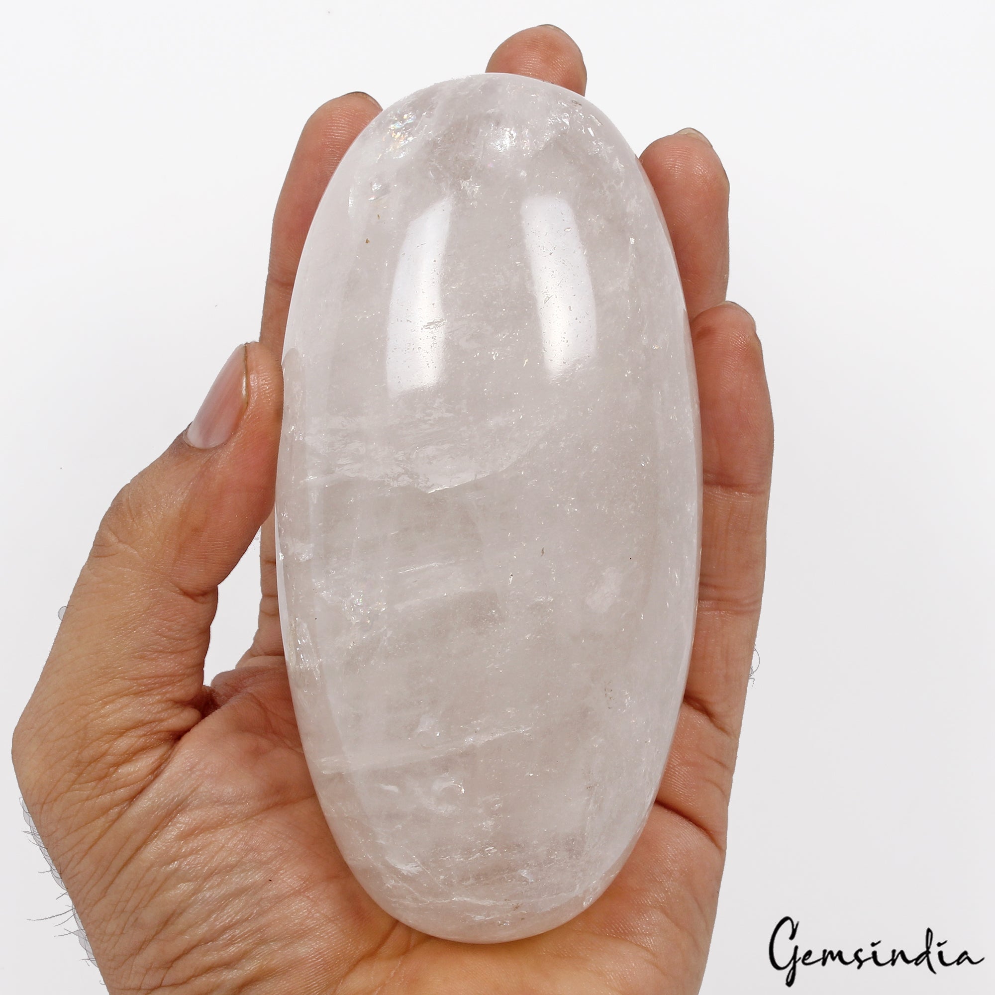 3620 Ct Natural Untreated White Quartz Healing Crystal Reiki Egg Gems With Stand