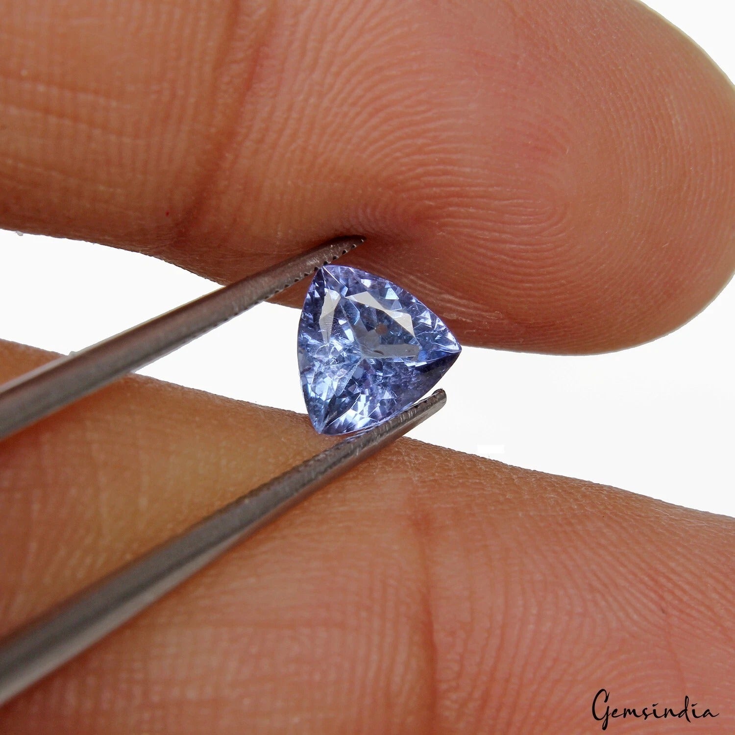 Tanzanite Loose Gemstone, Untreated, Blue — 6x6x4 mm, 0.80 Ct, Tanzania