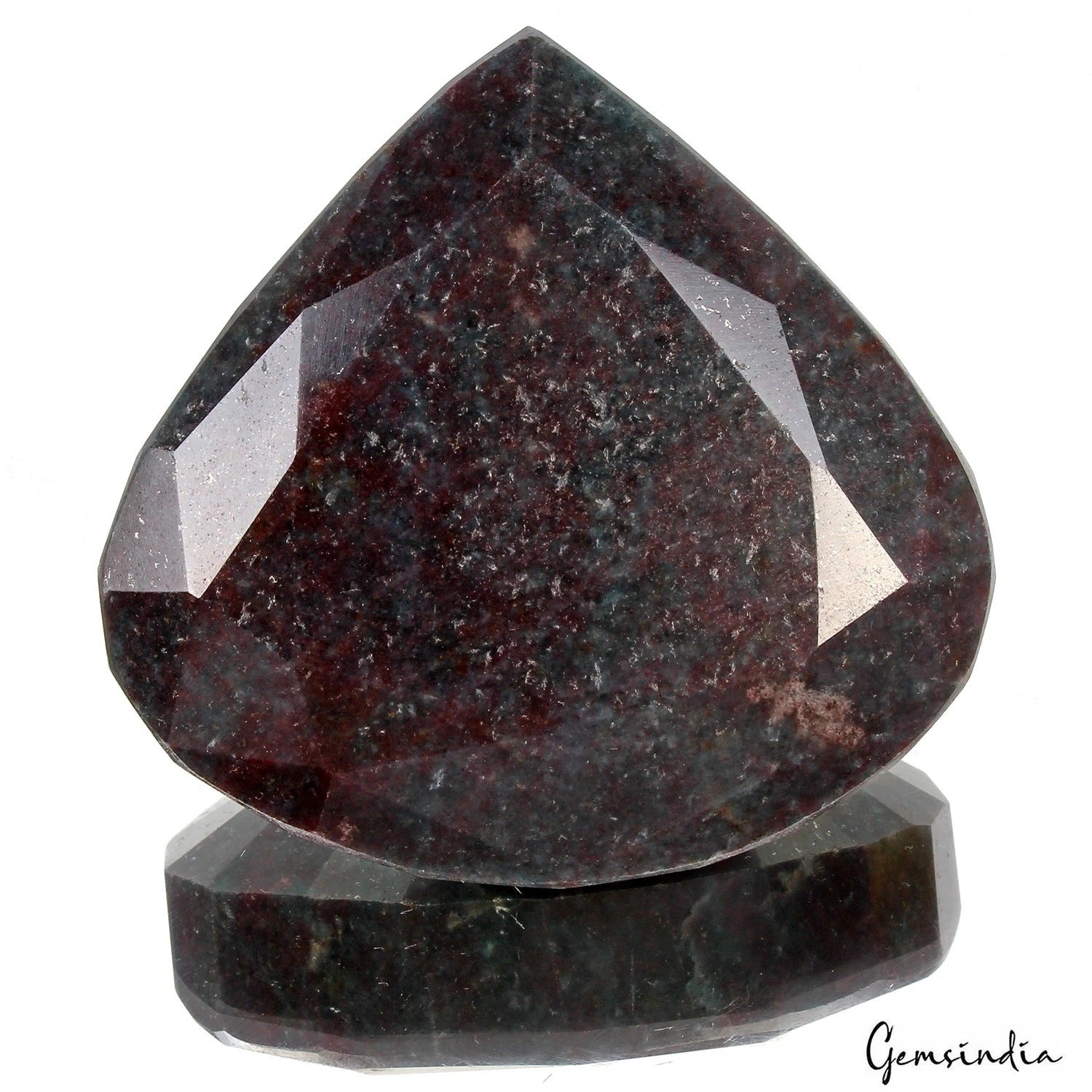 1450 Ct Natural Untreated Ruby Kyanite Pear Cut Huge Gemstone From Madagascar