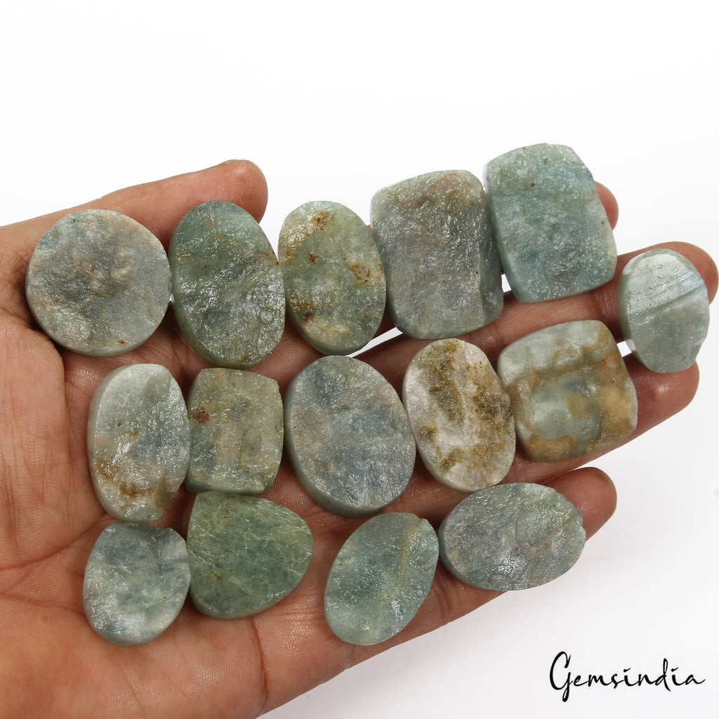 680 Cts/15 Pcs Natural Untreated Beryl Aquamarine Rough Druzy Wholesale Gems Lot
