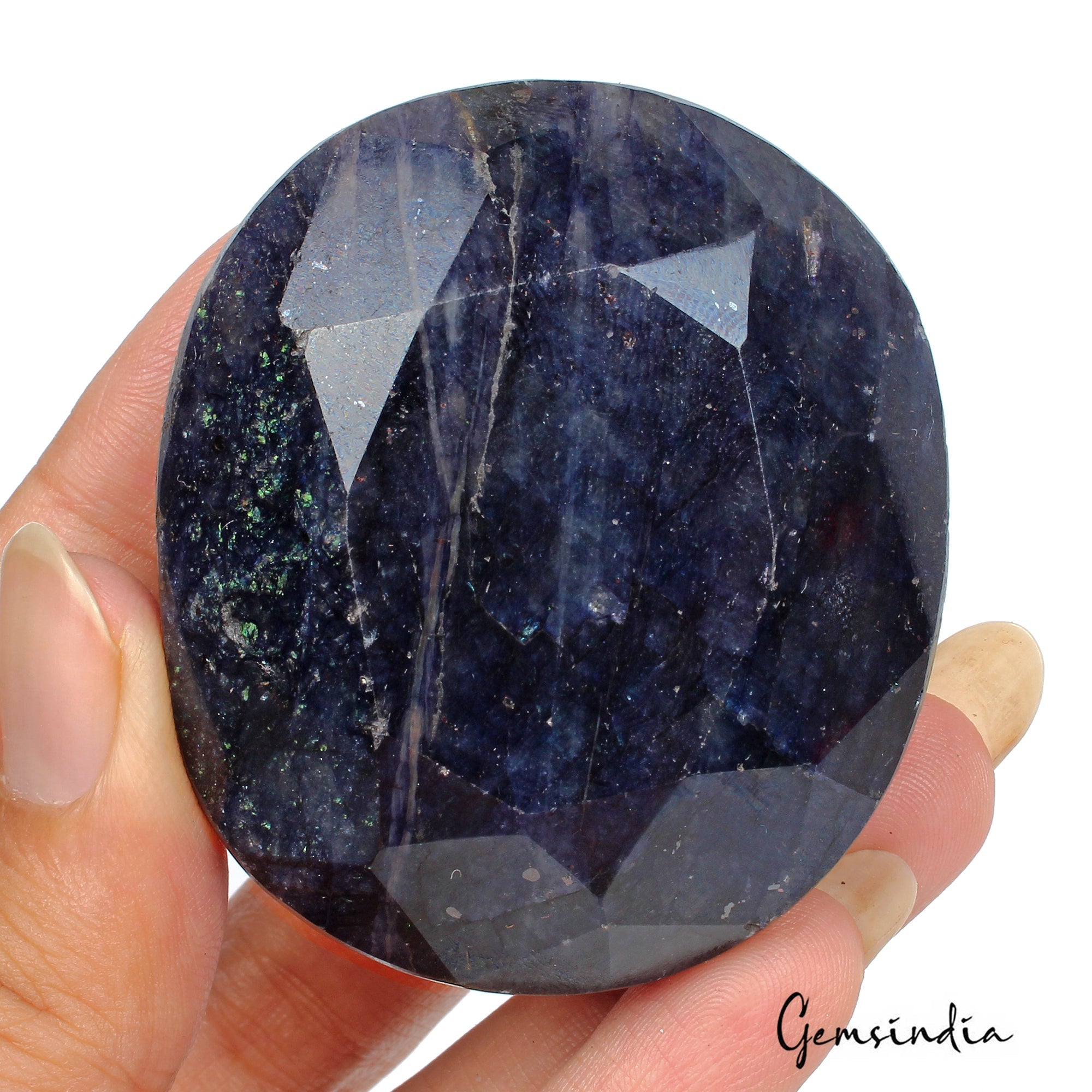 830 Ct Natural Blue Sapphire Oval Faceted Earth Mined Museum Size Loose Gemstone