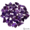 830Ct Natural Dark Purple Amethyst Fancy Cab Untreated Brazilian Loose Gemstones