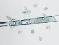 57.70 Cts/20 Pcs Natural Untreated Aqua Blue Aquamarine Mix Cut Gems For Jewelry
