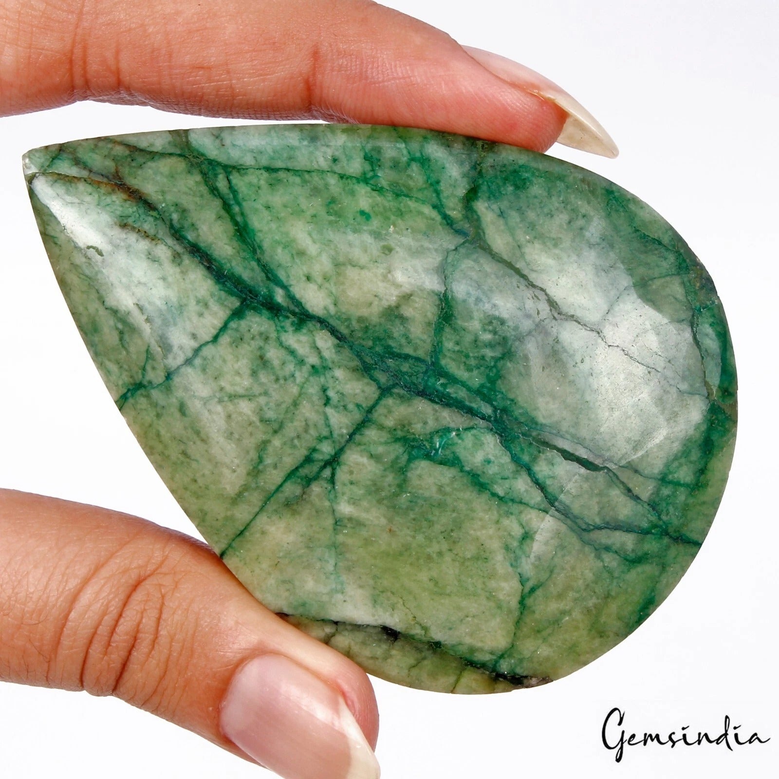 Museum Use Emerald Pear Carving 620 Ct Green Brazilian Earth Mined Loose Gems