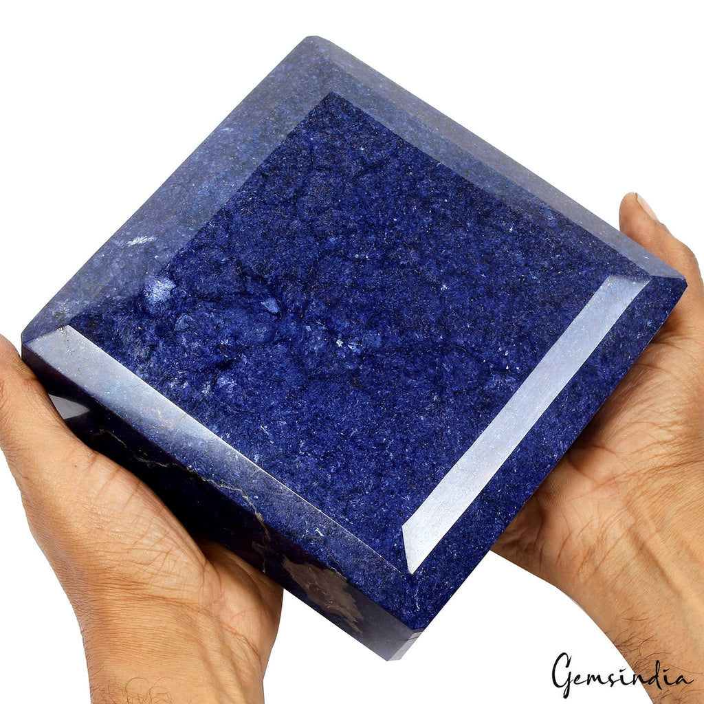 MUSEUM SIZE 6.2 Kg Natural Blue Sapphire Octagon Cut Loose Earth Mined Gemstone