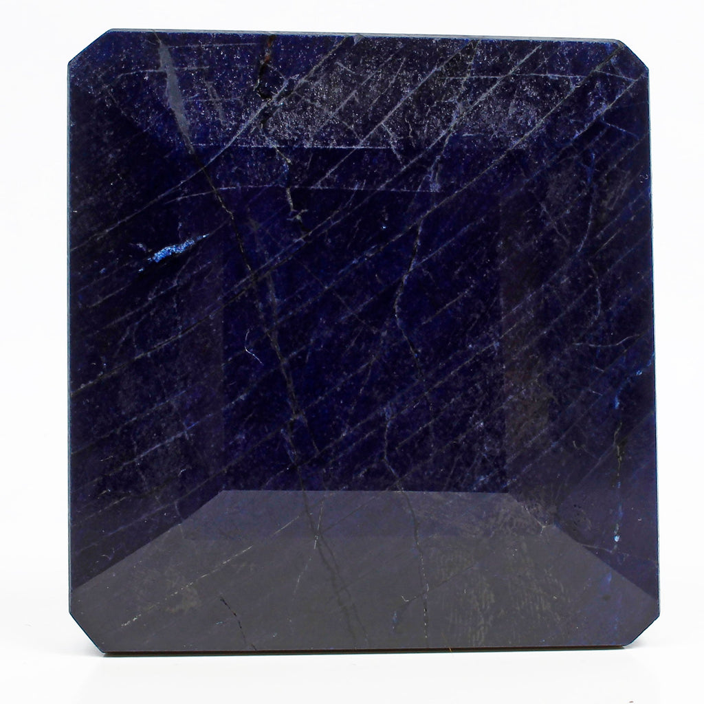 Certified 2030 Ct Natural African Royal Blue Sapphire Octagon Cut Huge Loose Gem
