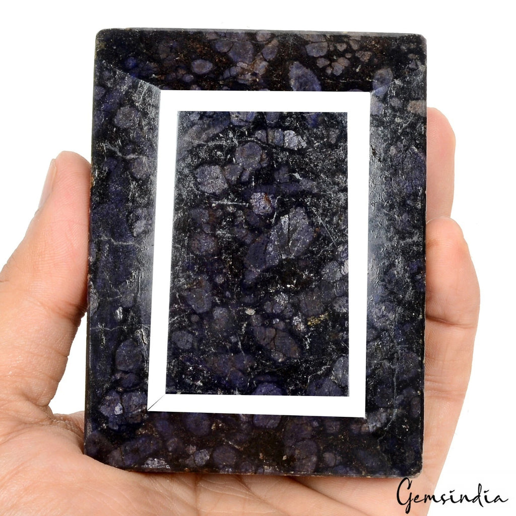 African Blue Sapphire Loose Gemstone, Color Enhanced — 95x71x52 mm, 4020 Ct, Africa