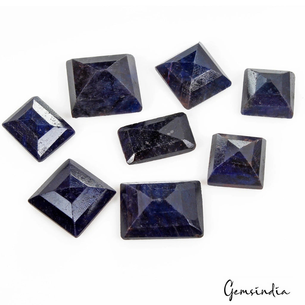 Certified 310 Ct/8 Pcs Natural Blue Sapphire Baguette Cut Loose Gems For Jewelry