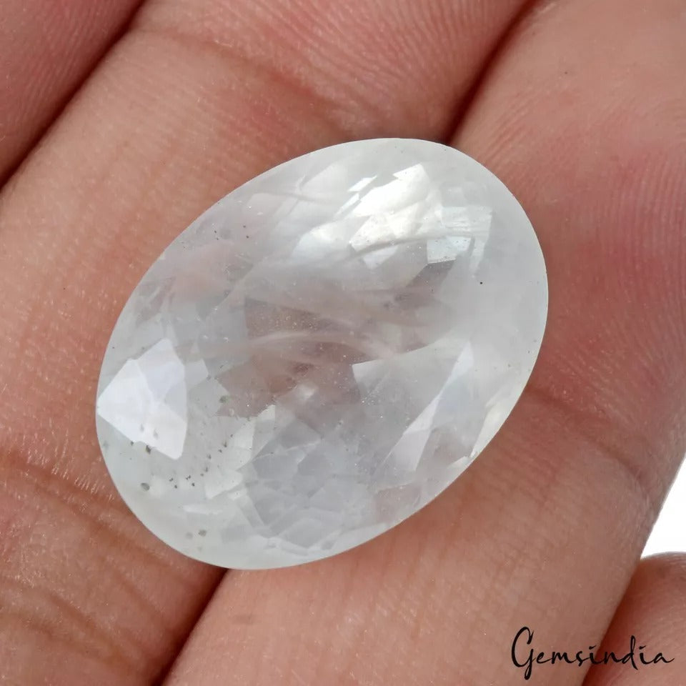 23.30 Ct Natural Brazilian Untreated Aqua Blue Aquamarine Oval Gem For Pendant