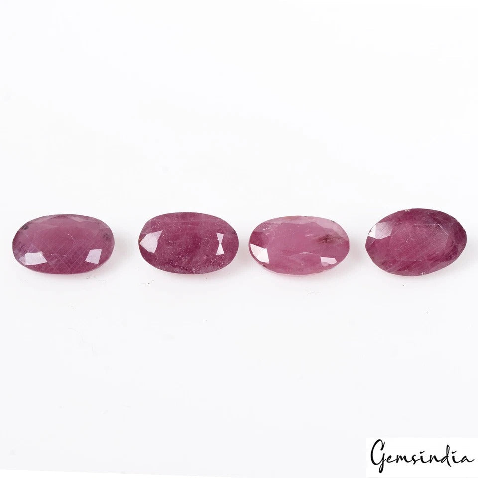 20.60 Ct Natural Mozambique Pink Ruby Oval Cut 12x8mm Loose Ring Size Gemstones