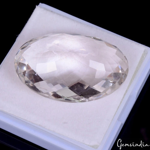 Amethyst Loose Gemstone, Untreated, Lavender — 33x22x14 mm, 60.65 Ct
