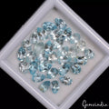 VVS 31 Pcs Natural Topaz Pear Cut Stunning Untreated Loose Gemstones Lot~7mm-8mm