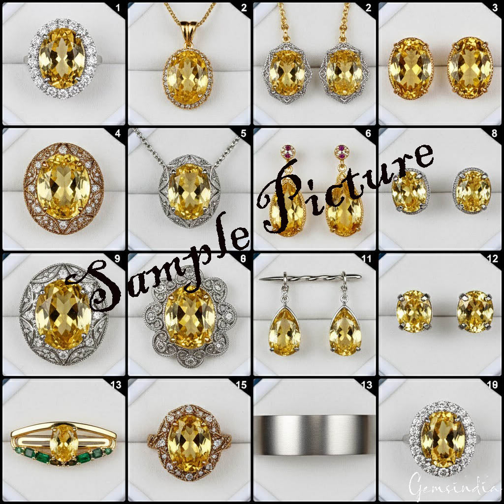 369.90 Ct/16 Pcs Natural Brazilian Golden Yellow Citrine Mixed Cut Rare Gems Lot