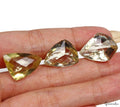 43.70 Cts/3 Pcs Natural Untreated Brazilian Yellow Citrine Fancy Cut Loose Gems