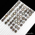 450 Ct Natural Untreated Brown Gray Sapphire Mix Faceted Loose Gems Lot 51 Pcs