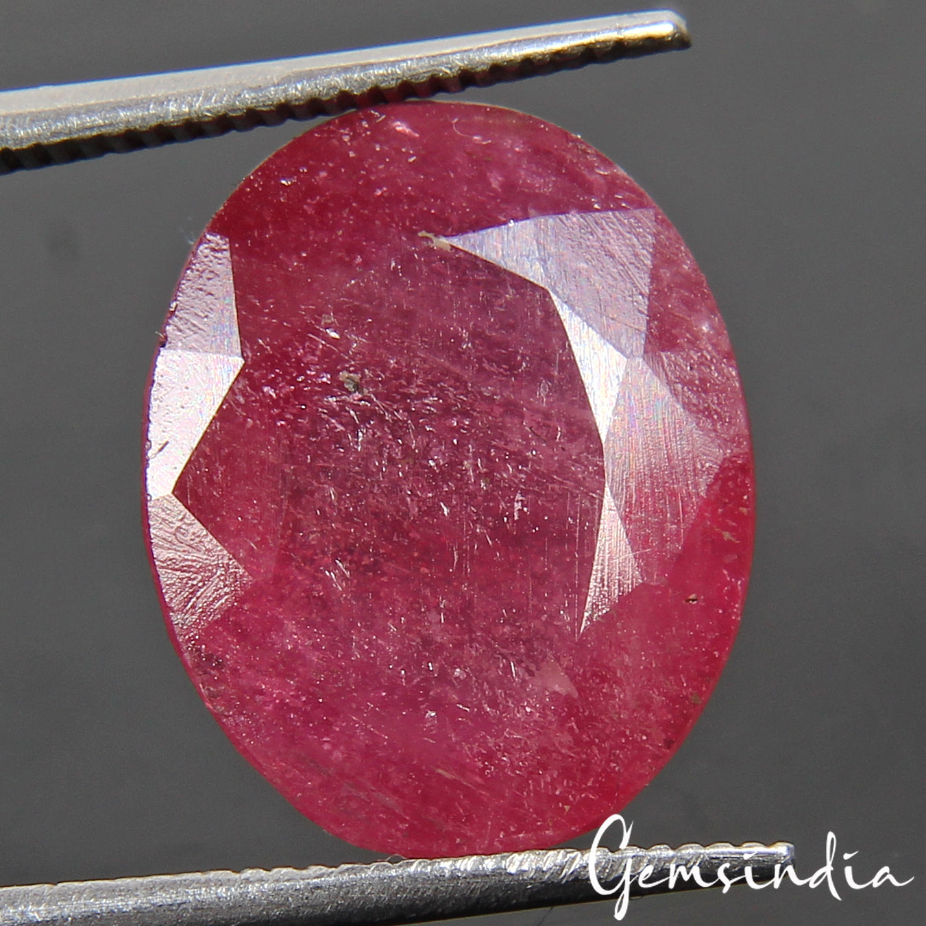 Red Ruby Size 12.40 Ct Oval Cut Natural Certified Best Quality Loose Gemstone