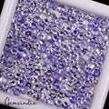 100% Natural Tanzanite 2.5mm Round Faceted Calibrated Size Loose Gemstone 190pcs