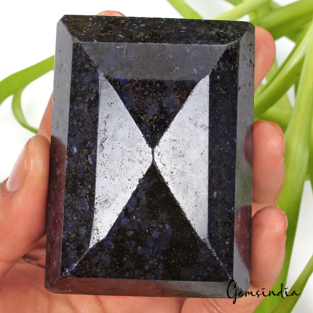 2300 Ct Natural Dark Blue Sapphire Octagon Faceted Earth Mined Museum Size Gems