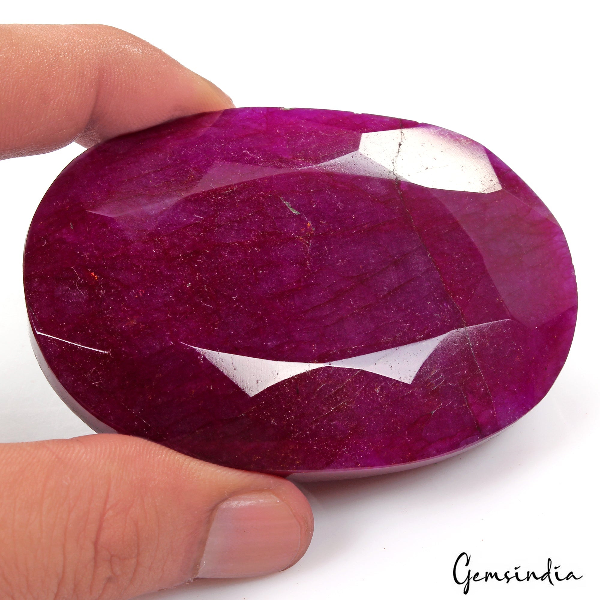 900 Ct Natural Pink Red USA Beryl Bixbite Oval Cut Faceted Earth Mined Gemstone