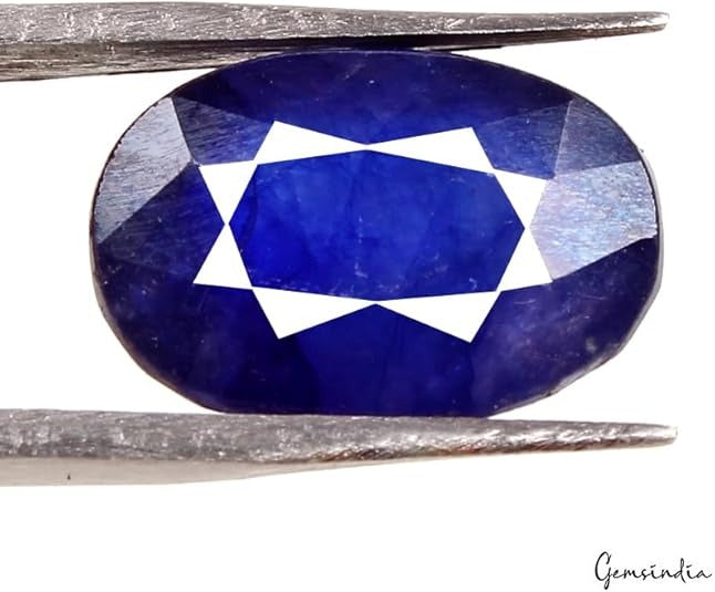 Ceylon Sapphire Loose Gemstone, Heated, Royal Blue — 13x9x6mm, 7.20 Ct, Sri Lanka
