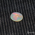 Natural Ethiopian Welo Opal Cabochon - Multi Color Fire Opal Loose Gem~1.20 Ct