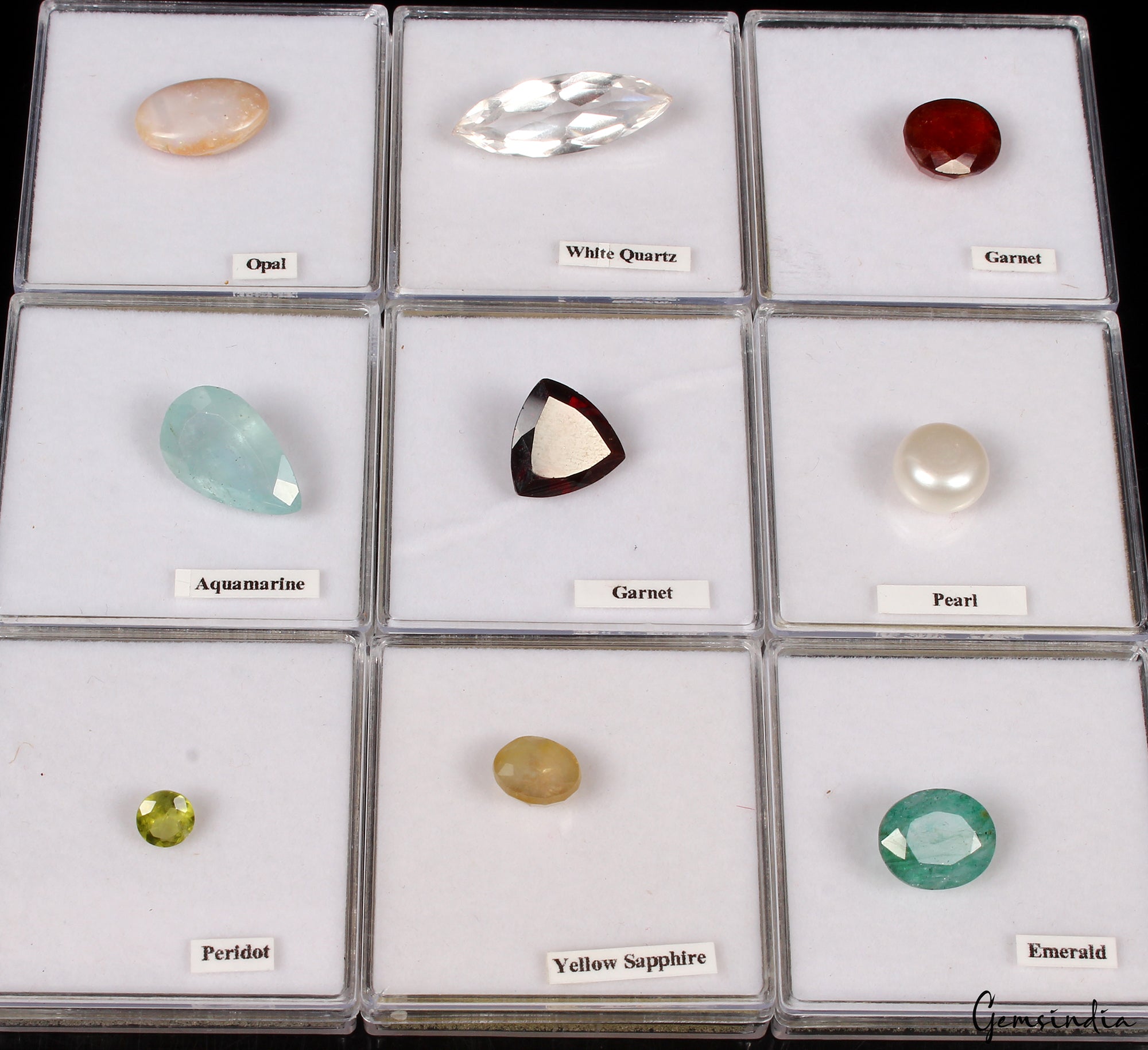 30 Pcs Estate Genuine Semi Precious Loose Mix Cut Jewelry Gemstones Collection g