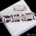40.80 Ct/4 Pcs Natural Bolivian Untreated Purple Amethyst Mix Cut Gems For Jewel