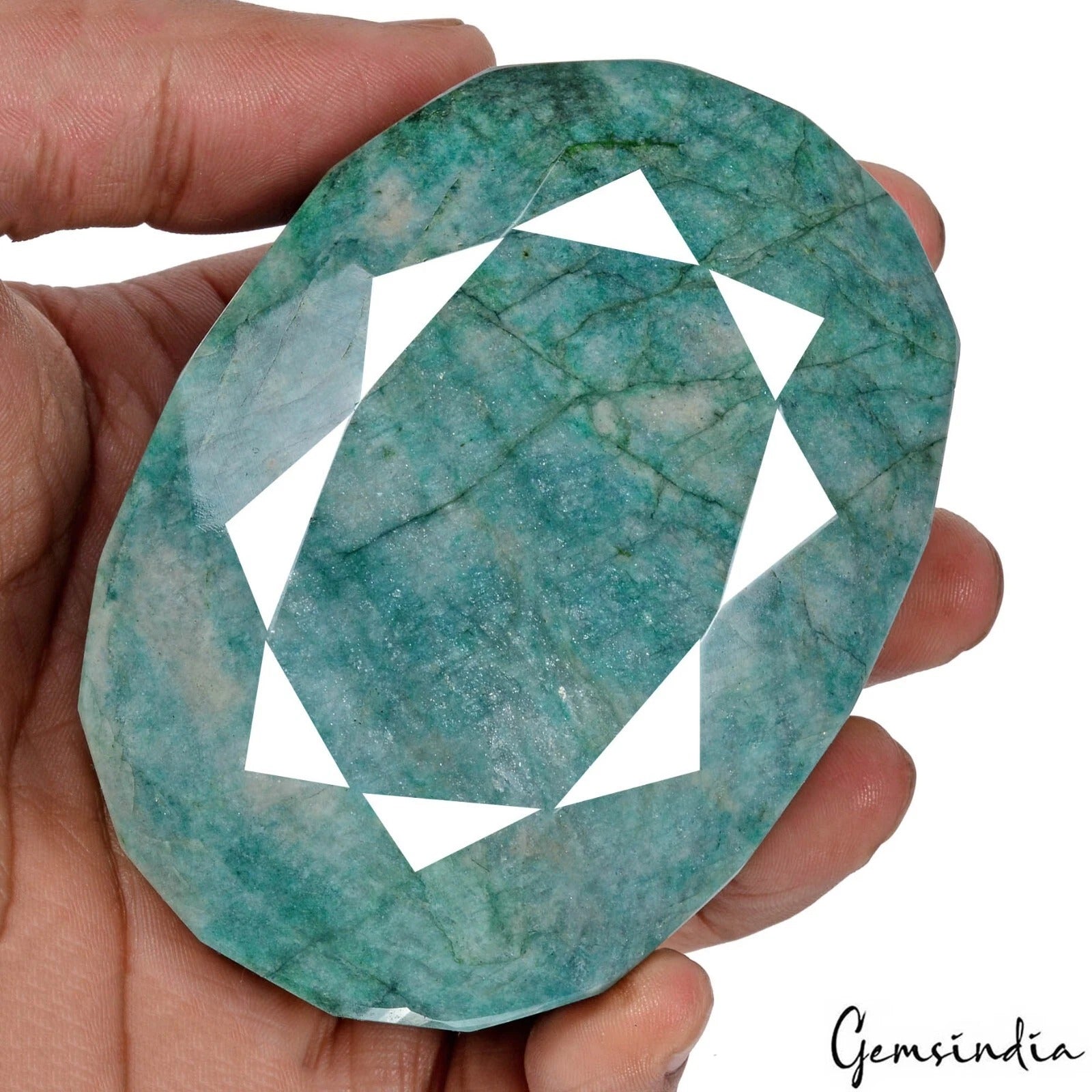 Emerald Loose Gemstone, Green — 86 x 62 x 42mm, 2385 Ct, Brazil