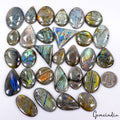 29 Pcs Wholesale Lot Natural Multi Labradorite Mix Shape Cab Loose Gems ~1400 Ct