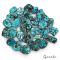 520 Ct Natural Spiderweb Blue Turquoise Oval Cabochon Loose Gemstone Lot 30 Pcs