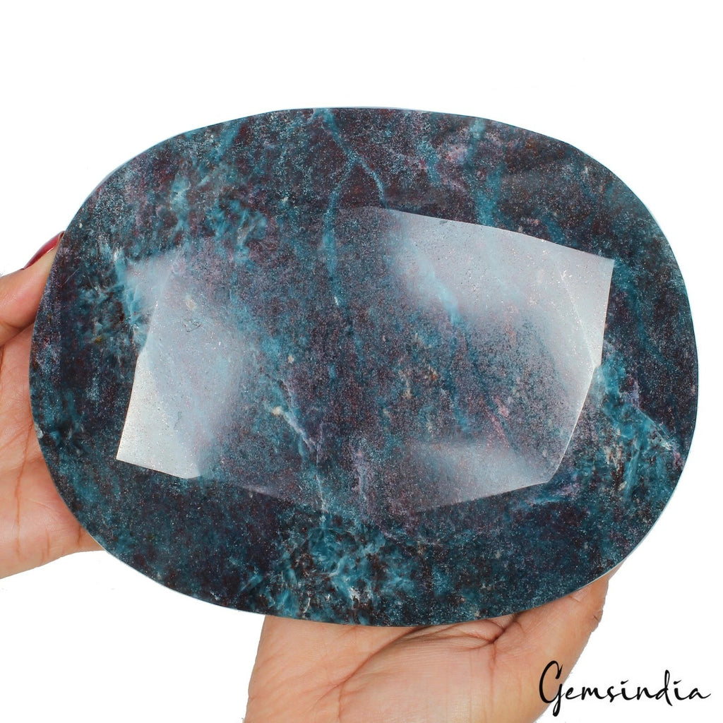 Kyanite Rough, Oval Cut, Untreated — 8x6x2 Inch, 3.7 Kg (18500 Ct), Madagascar
