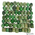 1000 Ct Natural Emerald Zambian Mix Shape Handmade Carving Loose Gemstones 66 Pc