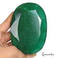 1800 Ct Natural Green Quartz Oval Faceted Earth Mined Huge Size Loose Gemstone